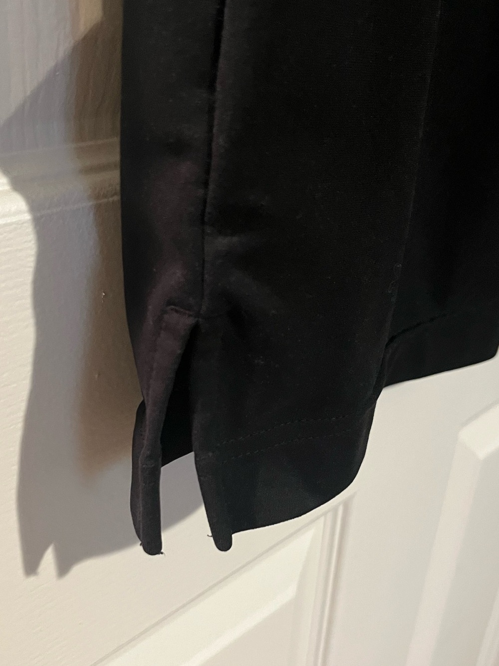 adidas Black Wide-Leg Stretch Pants - Picture 3 of 3